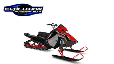 BOATZON | Polaris® 850 RMK KHAOS 165 Storm Gray  Indy Red 2025