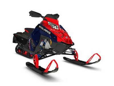 BOATZON | Polaris® 9R Indy XCR 136 Midnight Blue Metallic  Indy Red 2025