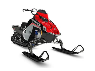 BOATZON | Polaris® 9R RMK KHAOS 155 Storm Gray  Indy Red 2025