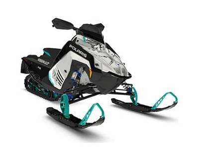 BOATZON | Polaris® 9R Switchback Assault 146 Ghost White Metallic  Gloss Black  Radiant Gree 2025