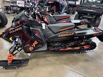 BOATZON | Polaris® 9R Switchback Assault 146 Matte Dark Cherry  Gloss Black 2025