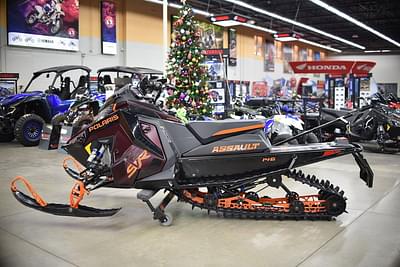 BOATZON | Polaris® 9R Switchback Assault 146 Matte Dark Cherry  Gloss Black 2025
