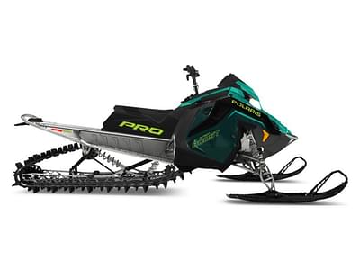 BOATZON | Polaris® Boost PRO RMK 155 Dark Teal  Radiant Green  Neon 2025