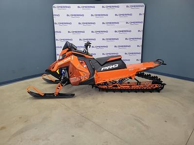 BOATZON | Polaris® Patriot Boost PRO RMK Slash 155 Premium Matte Orange Metallic 2024