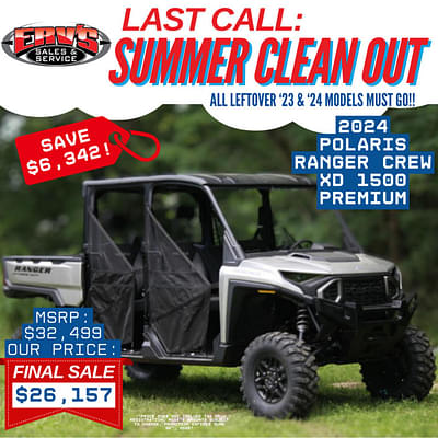 BOATZON | Polaris® Ranger Crew XD 1500 Premium 2024 BOATZON | Polaris® Ranger Crew XD 1500 Premium 2024