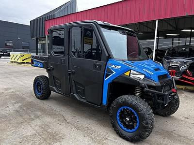 BOATZON | Polaris® RANGER CREW XP 1000 EPS Northstar HVAC Edition Velocity Blue 2017