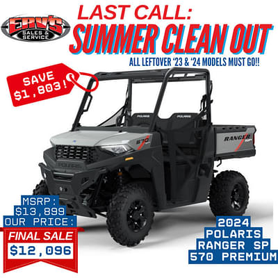 BOATZON | Polaris® Ranger SP 570 Premium 2024