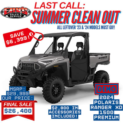 BOATZON | Polaris® Ranger XD 1500 Premium 2024 BOATZON | Polaris® Ranger XD 1500 Premium 2024
