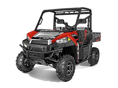 BOATZON | Polaris® Ranger XP 900 EPS Sunset Red Silver 2015