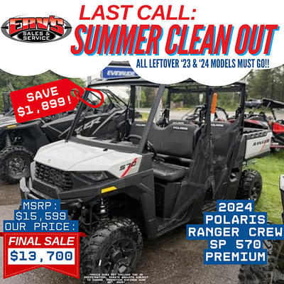 BOATZON | Polaris® RGR CREW SP 570 PREM 2024