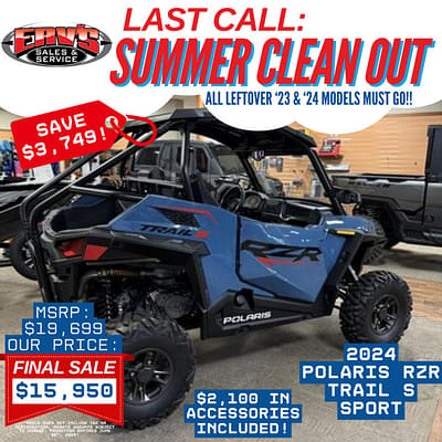 BOATZON | Polaris® RZR Trail S Sport 2024