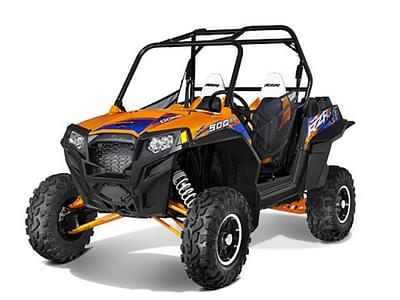 BOATZON | Polaris® RZR XP 900 EPS Orange Madness and Blue LE 2013