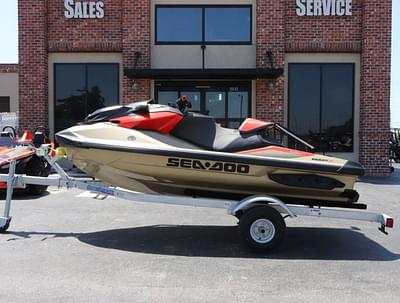 BOATZON | Sea-Doo RXPX 325 iBR Metallic Tan  Lava Red Premium 2025