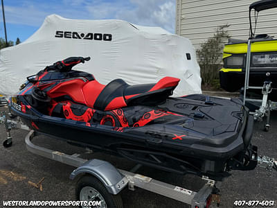 BOATZON | Sea-Doo RXTX 300 IBR Eclipse Black and Lava Red 2020