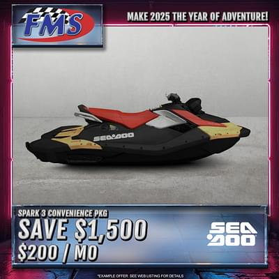 BOATZON | Sea-Doo Spark for 3 Rotax 900 ACE  90 CONV with IBR and Audio 2024