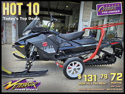 BOATZON | Ski-Doo Backcountry 850 ETEC Black 2019 BOATZON | Ski-Doo Backcountry 850 ETEC Black 2019