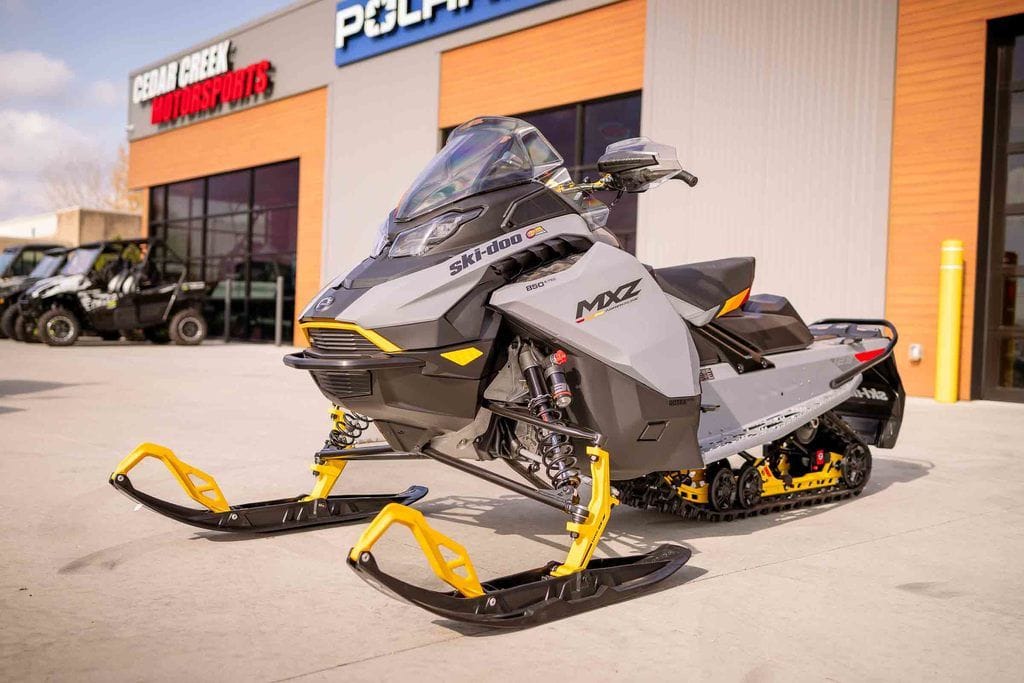New Ski-Doo MXZ Adrenaline with Blizzard Package 850 ETEC 129 Ice