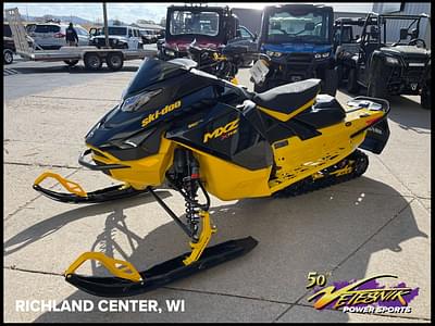 BOATZON | Ski-Doo MXZ XRS 850 ETEC 129 RipSaw 125 Shox1025 inYellow 2025