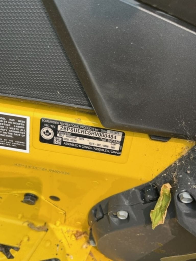 Used Ski-Doo MXZ XRS with Competition Package Rotax 850 ETEC Turbo