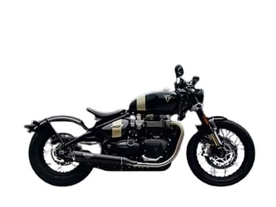 BOATZON | Triumph Bonneville Bobber TFC Phantom BlackMarble Gold 2025