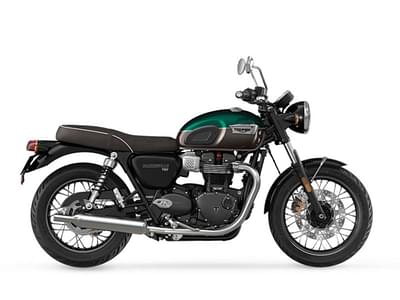 BOATZON | Triumph Bonneville T100 Competition Green  Ironstone 2025