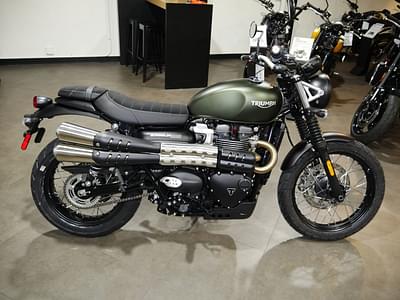 BOATZON | Triumph Scrambler 900 Matte Khaki Green 2024