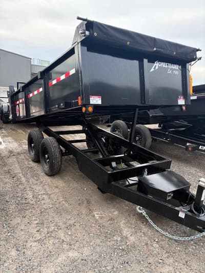BOATZON | HomeSteader 612MB 6X12 DUMP BARN GATE DOOR TRAILER 2026