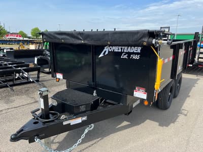 BOATZON | HomeSteader 612MB 6X12 DUMP BARN GATE DOOR TRAILER 2026