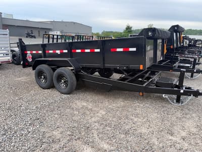BOATZON | HomeSteader 714HX 68X14 DUMP TRAILER 2026