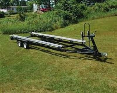 BOATZON | Hoosier Pontoon Trailers WFB Series WFB22410 2023