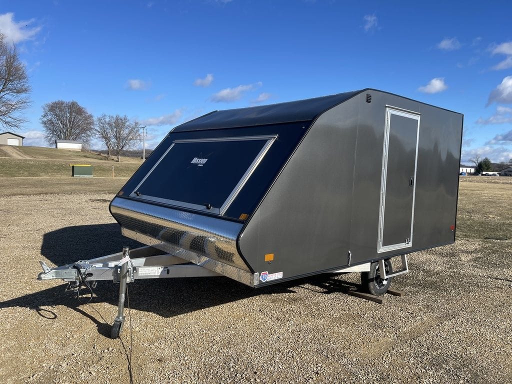 Used Mission Trailers Enclosed Crossover Snow MFS101X12CROSSOVER