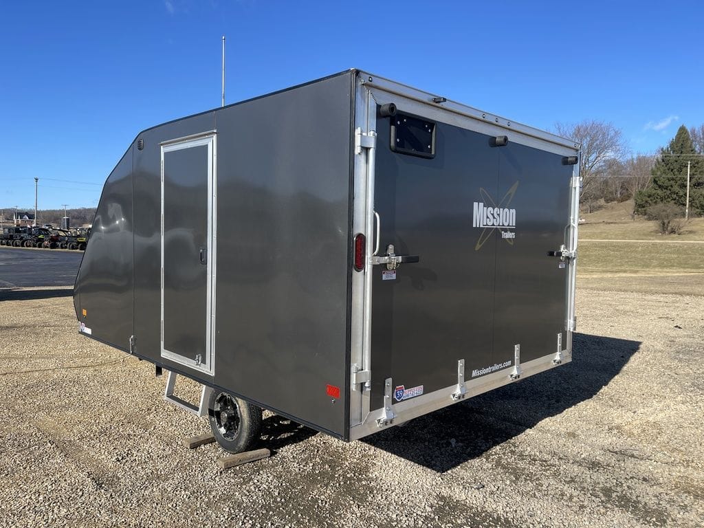 Used Mission Trailers Enclosed Crossover Snow MFS101X12CROSSOVER