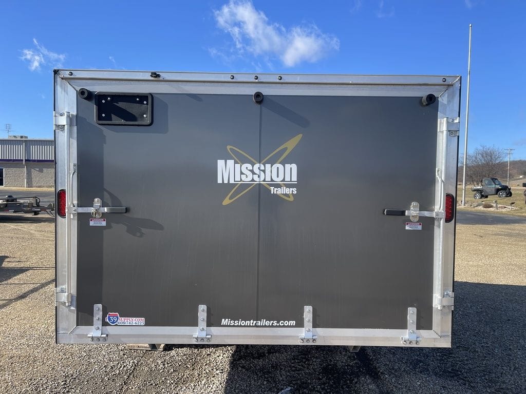 Used Mission Trailers Enclosed Crossover Snow MFS101X12CROSSOVER