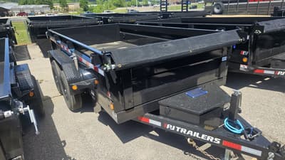 BOATZON | PJ Trailers D3 12X72 TANDEM DUMP 2026