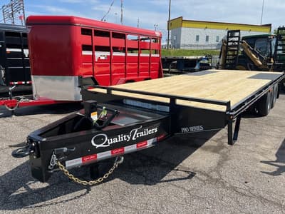 BOATZON | Quality PROHP PRO GRADE PINTLE HITCH TRAILER  96x25 w Dove 2026