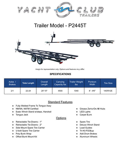 BOATZON | Yacht Club P2445T 2025