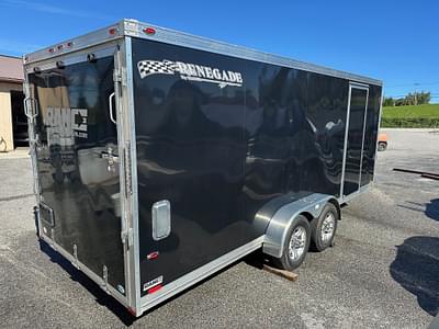 BOATZON | 2015 Rance 23 Inline 7 X 18 Renegade Aluminum Enclosed Snowmobile Trailer