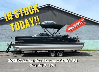 BOATZON | Avalon 2585 Catalina Quad Lounger Shift Windshield 2025