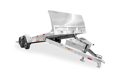 BOATZON | H&H Trailers All Aluminum 82x20ft Speed Loader Tilt Hauler 10klbs 2025