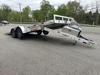 BOATZON | H&H Trailers All Aluminum 82x20ft Speed Loader Tilt Hauler 7klbs 2025