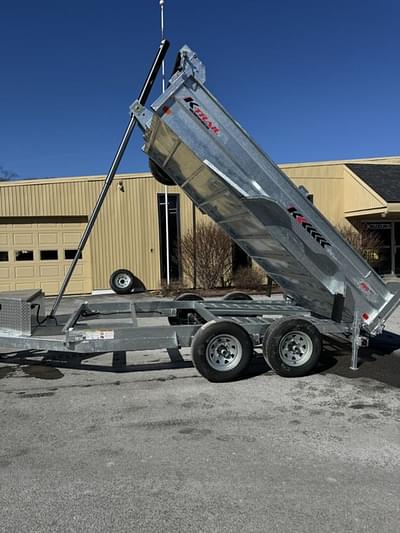 BOATZON | K-Trail Galvanized Dump trailer D610  6x10   10klbs 2024