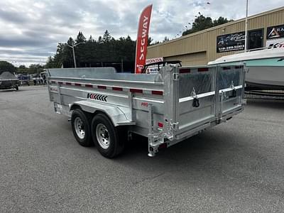 BOATZON | K-Trail Galvanized Dump Trailer wHydro jack HD14 7x14 14klbs 2025