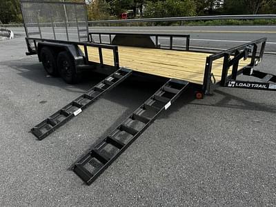 BOATZON | Load Trail 83x14 Tandem Axle Utility wSide Ramps 2025