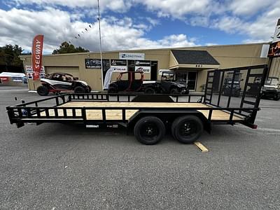 BOATZON | Load Trail UT182 7X18 UTILITYEQUIPMENT WSide Ramps 7KLBS 2025