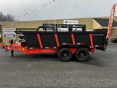 BOATZON | RawMaxx Trailers LPX HIGH WALL 14 x 83 MATTE BLKRED HD IBEAM FRAME 14 K LBS 2025